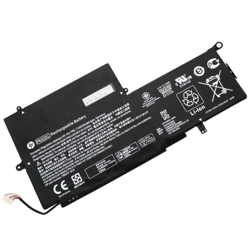 Hp Pk03Xl Laptop Battery For Hp Spectre 13 Pro X360 G1 G2 13-4000 13-4100 13-4