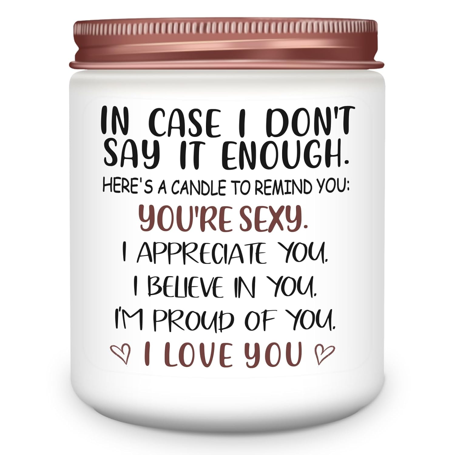 Valentines Day Gifts For Her, Anniversary Wedding Birthday Romantic Valentines Gifts For Girlfriend, Wife, Women, Unique Valentine Girlfriend Gift, Soy Wax Lavender Scented Candle