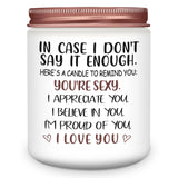 Valentines Day Gifts For Her, Anniversary Wedding Birthday Romantic Valentines Gifts For Girlfriend, Wife, Women, Unique Valentine Girlfriend Gift, Soy Wax Lavender Scented Candle