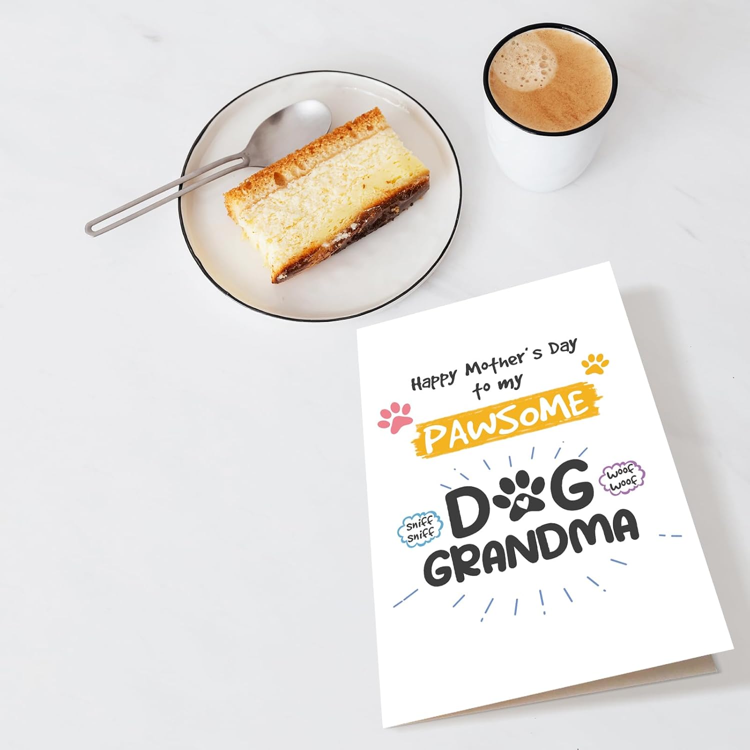 Funny Grandma Mother'S Day Card From Dog, Dog Mother'S Day Card For Grandma, Grandma Mother'S Day Gifts, Happy Mother'S Day To My Pawsome Dog Grandma
