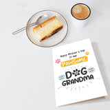 Funny Grandma Mother'S Day Card From Dog, Dog Mother'S Day Card For Grandma, Grandma Mother'S Day Gifts, Happy Mother'S Day To My Pawsome Dog Grandma