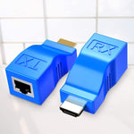 Hdmi To Rj45 Extender, Hdmi To Rj45 Ethernet Network Converter Over By Cat5-E/