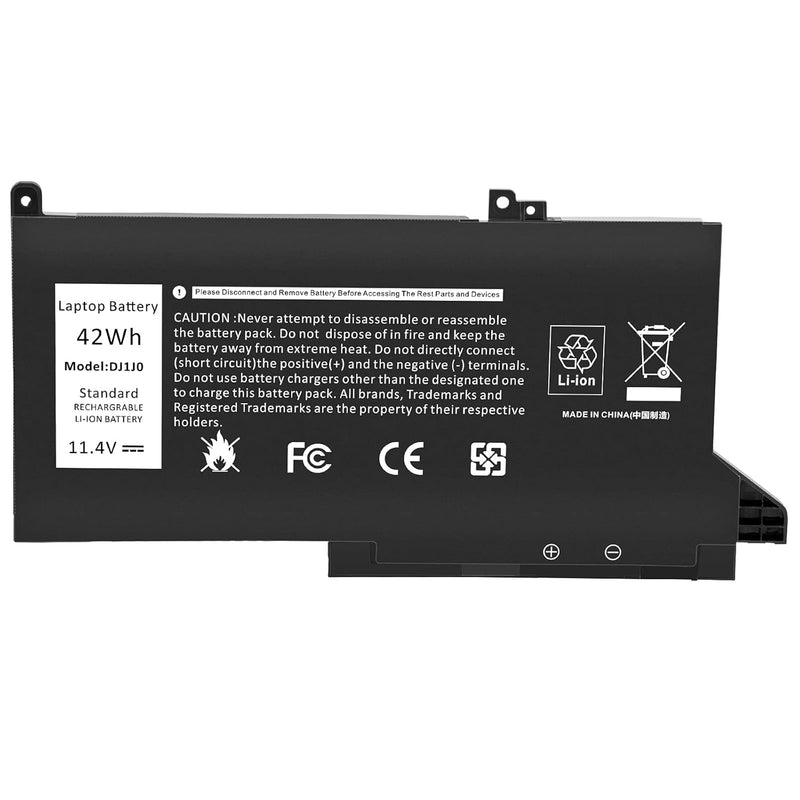 Dj1J0 Laptop Battery For Dell Latitude 12 7280 7290 E7280 E7290 13 7380 7390 E