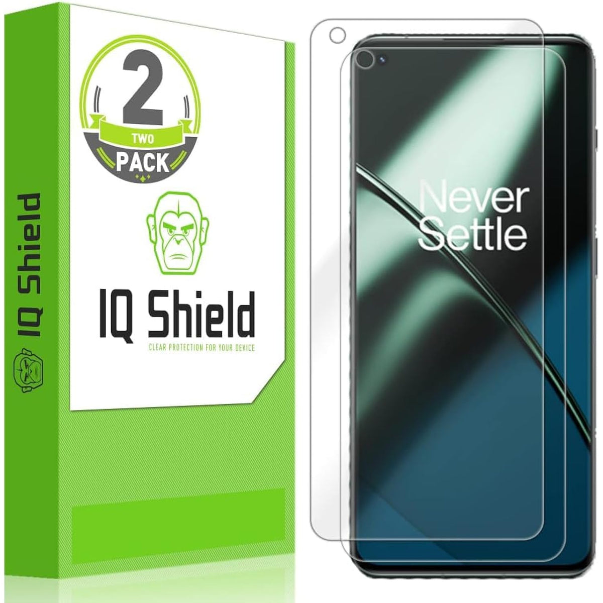 Screen Protector Compatible With Oneplus 11 (2-Pack) Anti-Bubble Clear Tpu Film