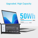 Upgraded 50Wh WDX0R Laptop Battery Replacement for Dell Inspiron 15 5570 5567 7579 5565 Series