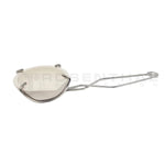 Italian Small Ceramic Crucible Dish Cup Set Of 2 For Melting Gold Silver Copper With Whip Tongs Handle 2A