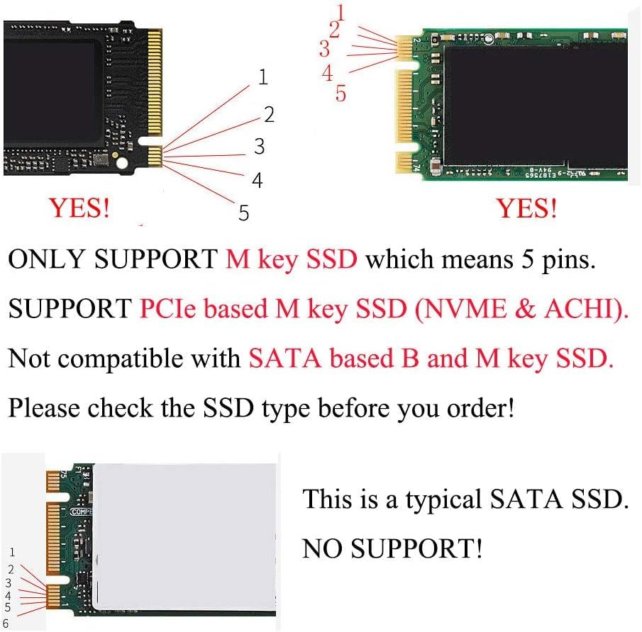 Dogfish M.2 Nvme Ssd Convert Adapter Nvme/Ahci Ssd Aggiornato Kit Per Macbook Air Pro Retina A1465 A1466 A1398 A1502 2013 2014 2015 2016 2017