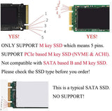 Dogfish M.2 Nvme Ssd Convert Adapter Nvme/Ahci Ssd Aggiornato Kit Per Macbook Air Pro Retina A1465 A1466 A1398 A1502 2013 2014 2015 2016 2017