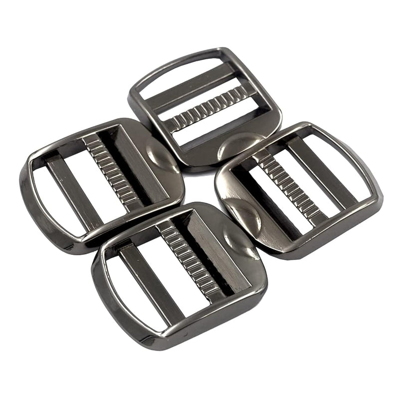 10 Pcs 1 Inch Strong Heavy Shinning Zinc Alloy Ladder Lock Slider Adjustable W