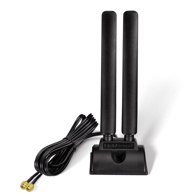 Wifi 6E Antenna Tri-Band 2.4Ghz 5Ghz 6Ghz Rp-Sma Wifi Antennae Magnetic Base F