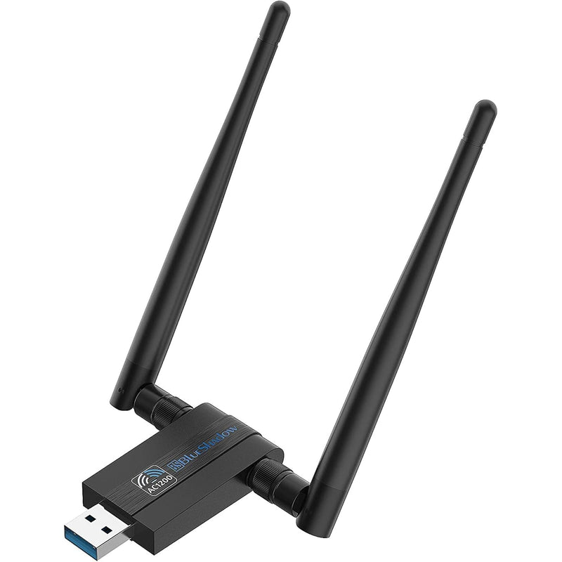 Usb Wifi Adapter Gaming 1200Mbps -Dual Band 2.4G/5G Wifi Ac Wireless Network C