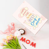 Dog Mom Mother'S Day Card, Cute Greeting Card For Best Dog Mom, Funny Mother'S Day Card From The Pooch