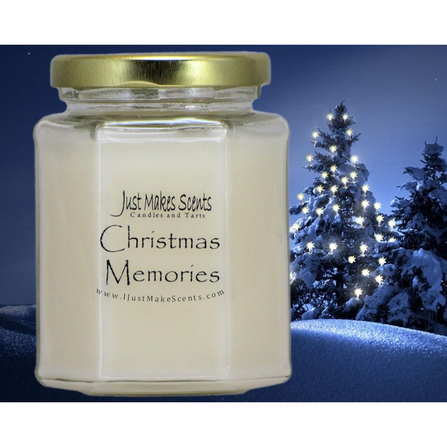 Christmas Memories (Cinnamon, Clove & Vanilla) Blended Soy Candle By …