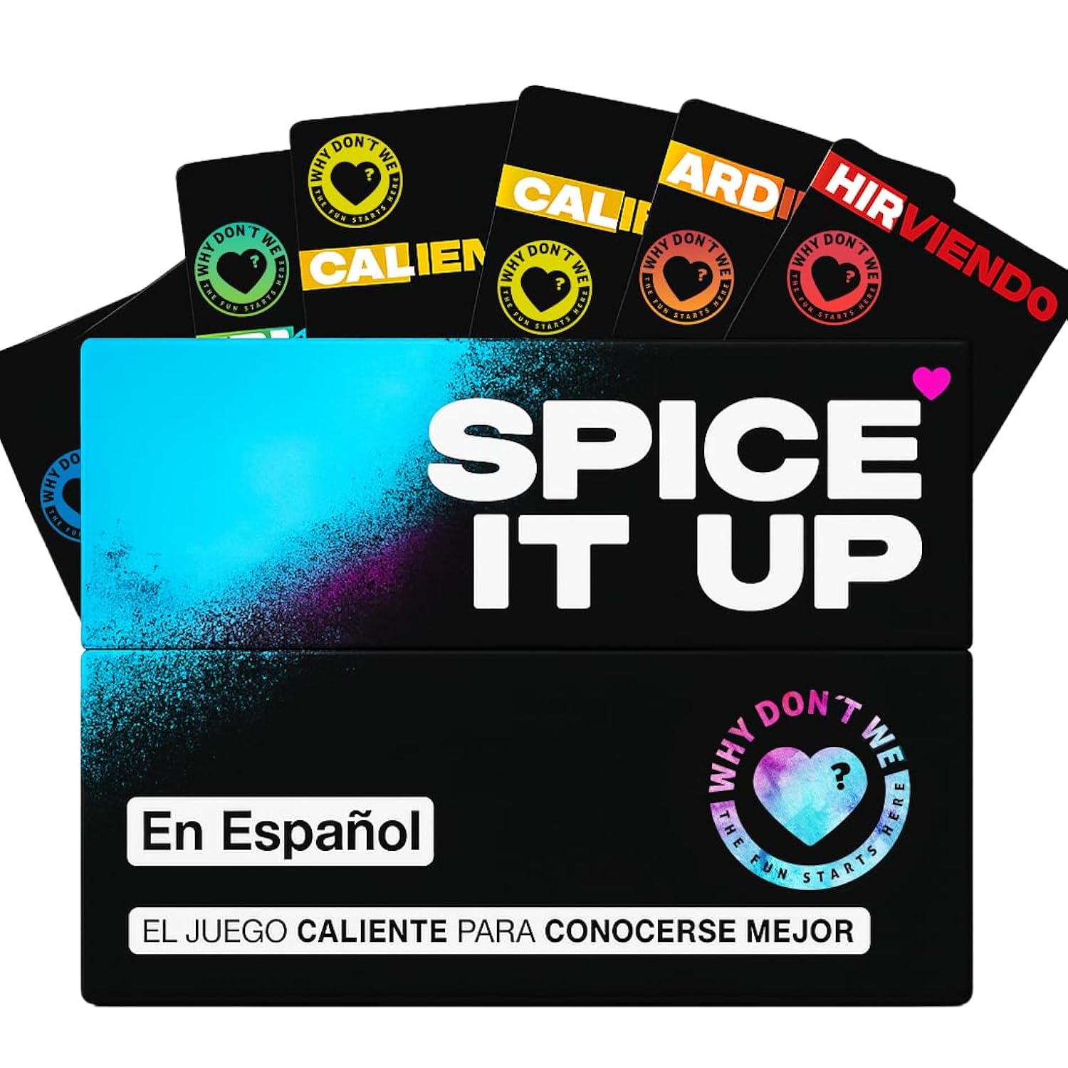 Spanish Spice It Up. A Fun Couples Games For Adults With 150 Cards With Conversations, Dares & More. Best Date Night Games For Couples