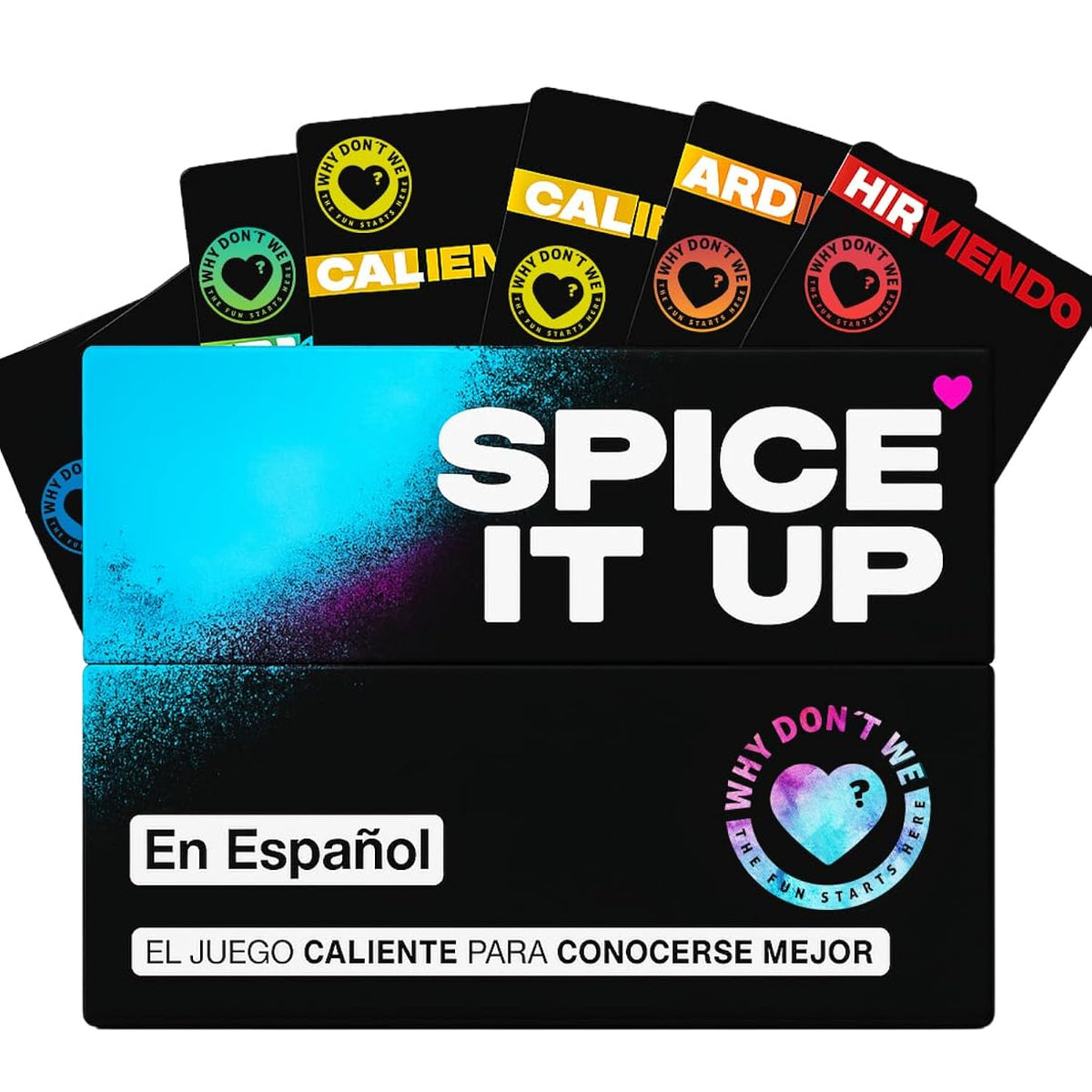 Spanish Spice It Up. A Fun Couples Games For Adults With 150 Cards With Conversations, Dares & More. Best Date Night Games For Couples