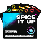 Spanish Spice It Up. A Fun Couples Games For Adults With 150 Cards With Conversations, Dares & More. Best Date Night Games For Couples