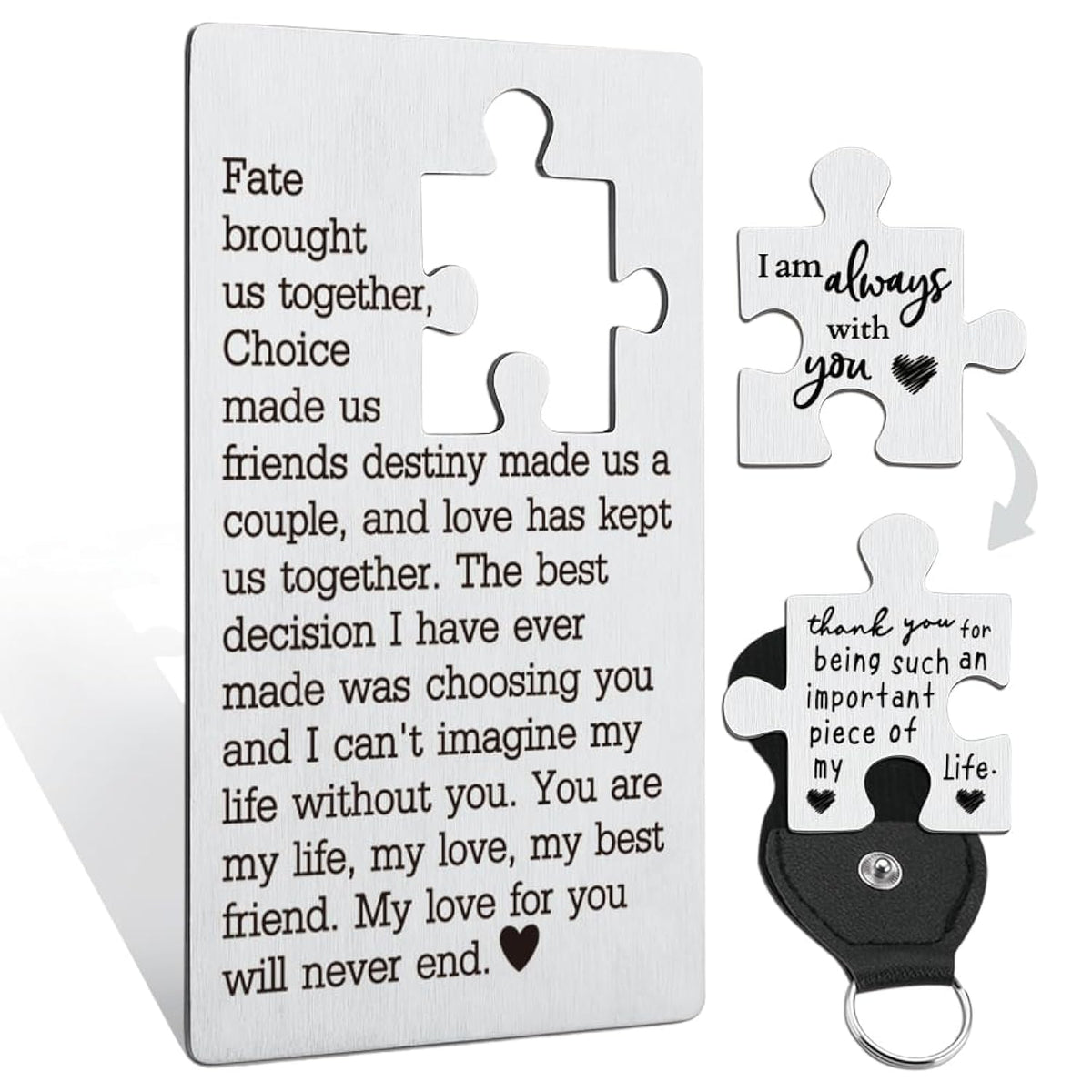 Husband Birthday Card From Wife, Anniversary Birthday Cards For Husband, Wedding New Relationship Love Note For Him Boyfriend Christmas Valentine'S Day Wallet Insert