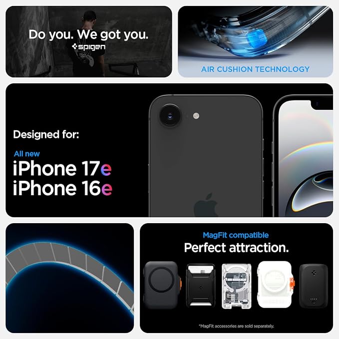 Clear Carbon Fiber iPhone 17e and iPhone 16e Case