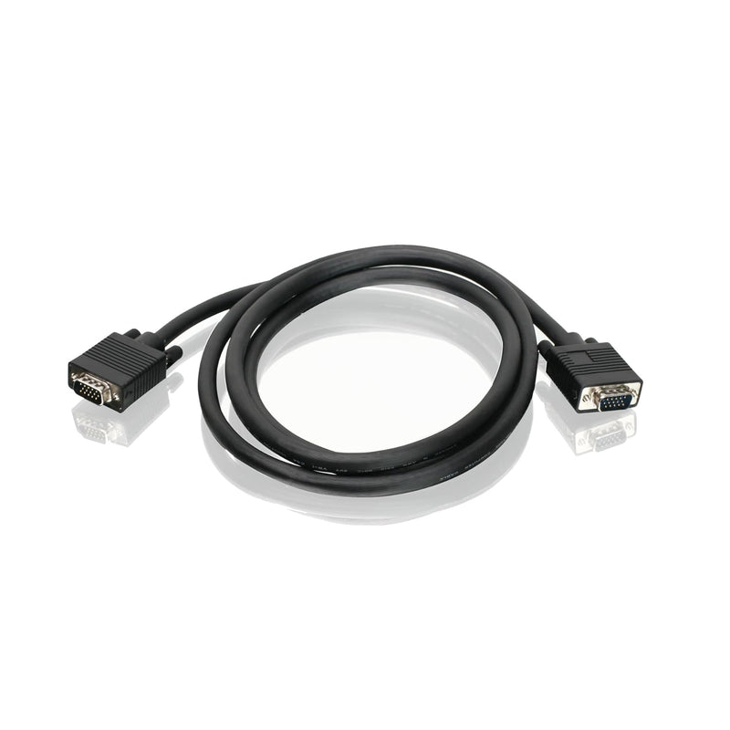 IOGEAR VGA (M) to VGA (M) Monitor 6Ft Cable HD15, TV - Computer, Projector - G