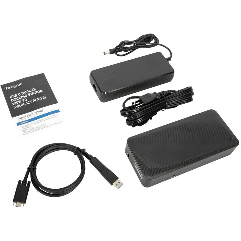 Targus USB C Docking Station Universal DV4K, USB C Laptop Docking Station Dual