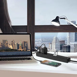 6FT Surge Protector Power Strip with 6 Outlets 3 USB Ports Extension Cord for Home Office Dorm