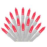 Red Valentines Lights - Red Led Christmas Tree Lights - Red Christmas String Lights - 100 Count Led Red Mini Lights On W