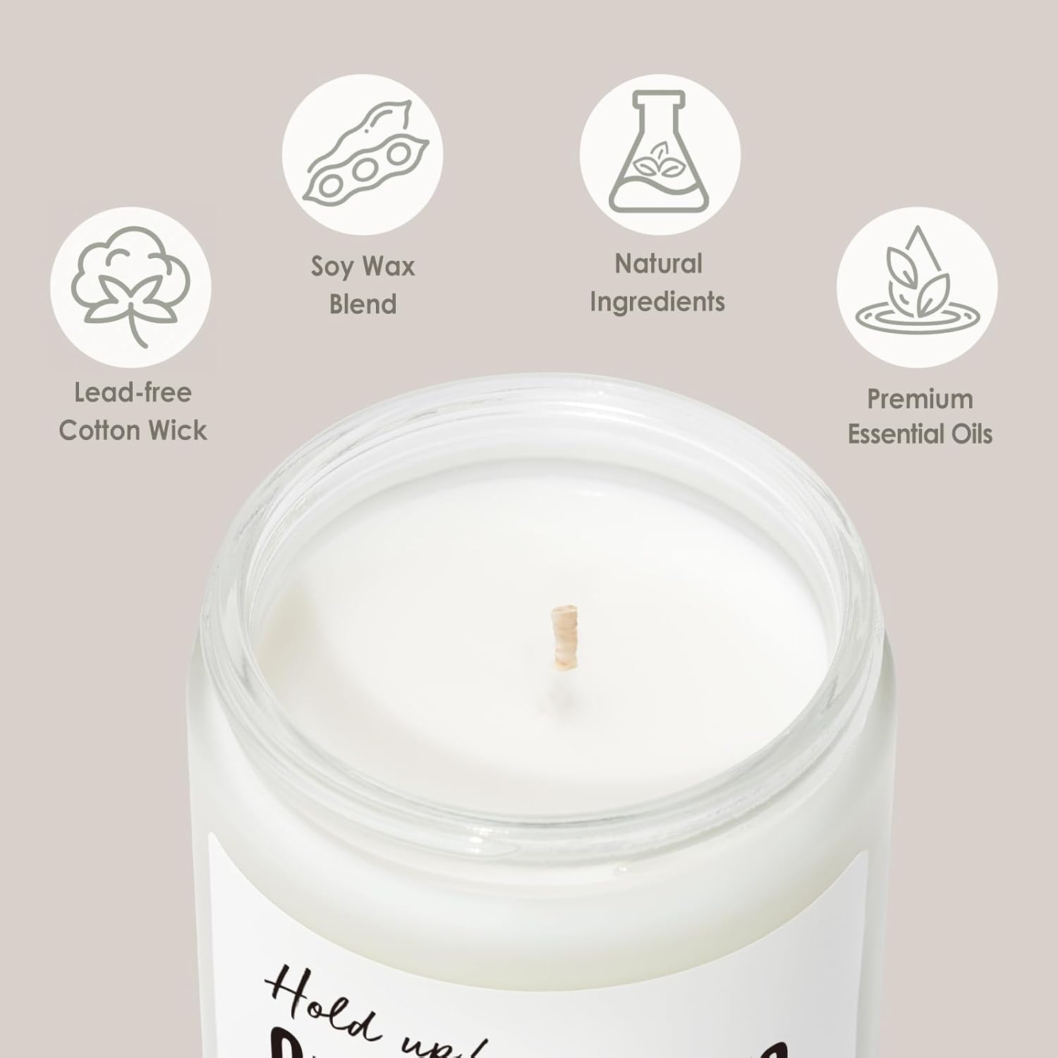 70Th Birthday Gifts For Women, Men, 70Th Birthday Gift, Gifts For 70 Year Old Woman, Happy 70 Year Old Bday Candle 7Oz Soy Wax Lavender & Woods Scented