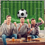 7x5ft Soccer Birthday Party Backdrop Football Field Photography Background