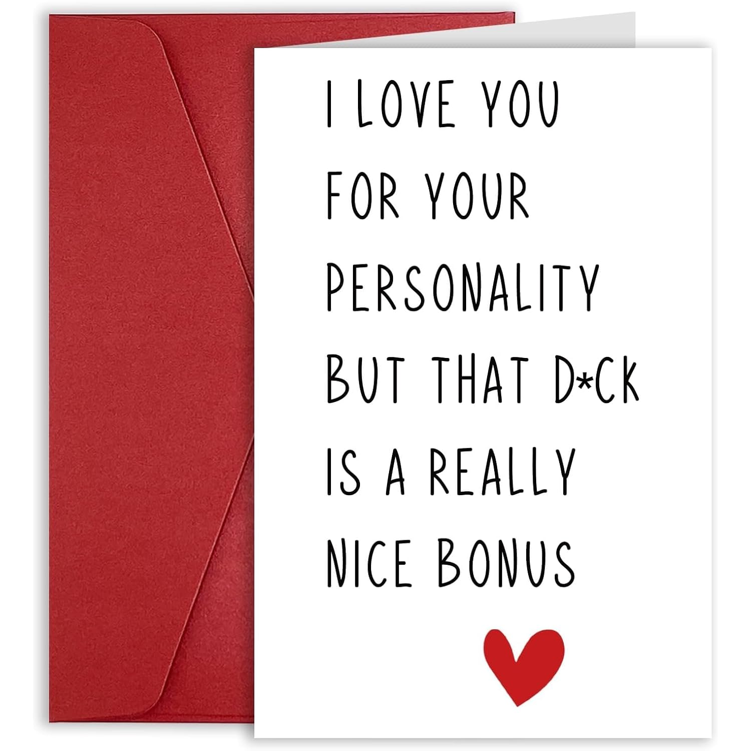 Naughty Valentine'S Day Card For Husband Hubby Boyfriend Fiance Men, Hilarious Anniversary Card Gift From Wife Girlfriend, Funny Birthday Day Cards For Men, Special Anniversary Cards For Him