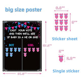 Gender Reveal Decorations - 54 Voting Gender Reveal Games Gender Reveal Ideas Boy Or Girl Games Party Supplies For Gender Reveal Voting Use Gender Reveal Decor