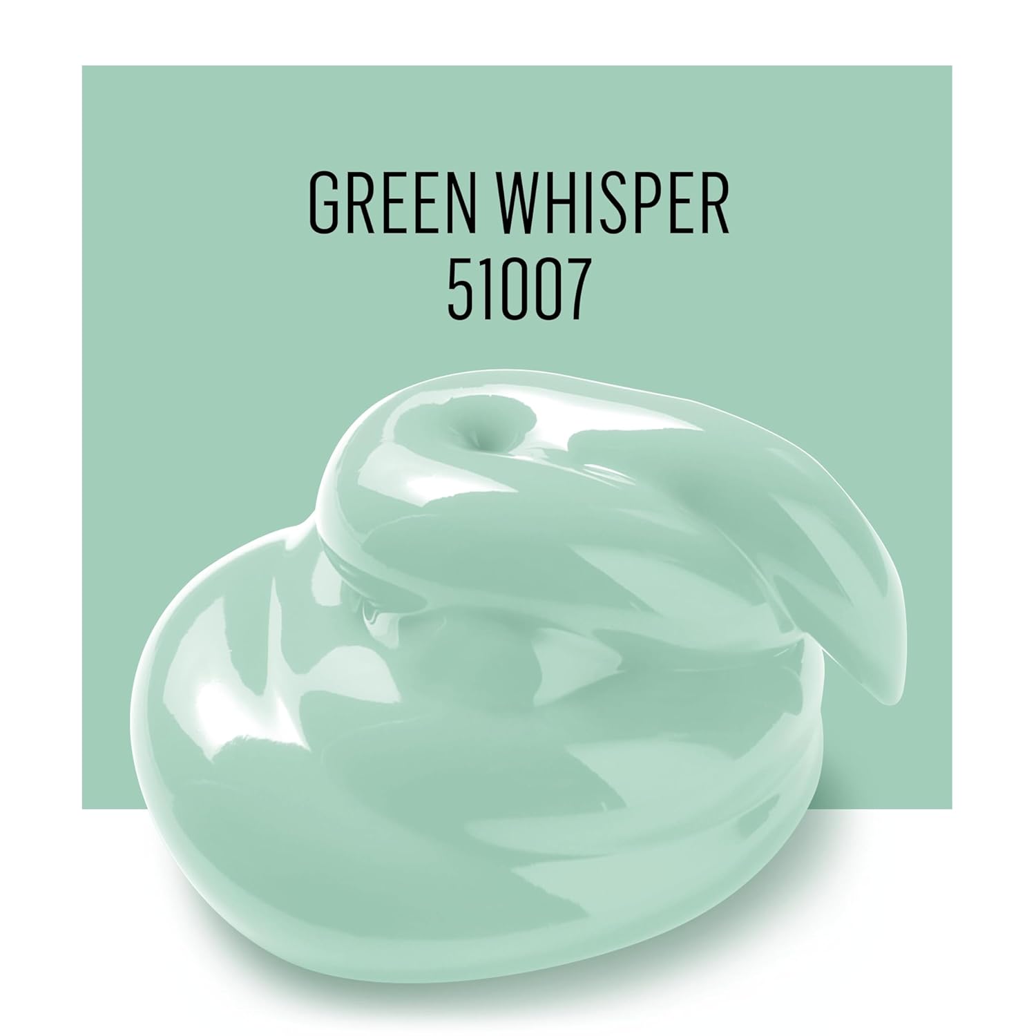 FolkArt Acrylic Craft Paint, Green Whisper 2 fl oz Premium Matte Finish Paint, Perfect For Easy To Apply DIY Arts And Crafts, 51007