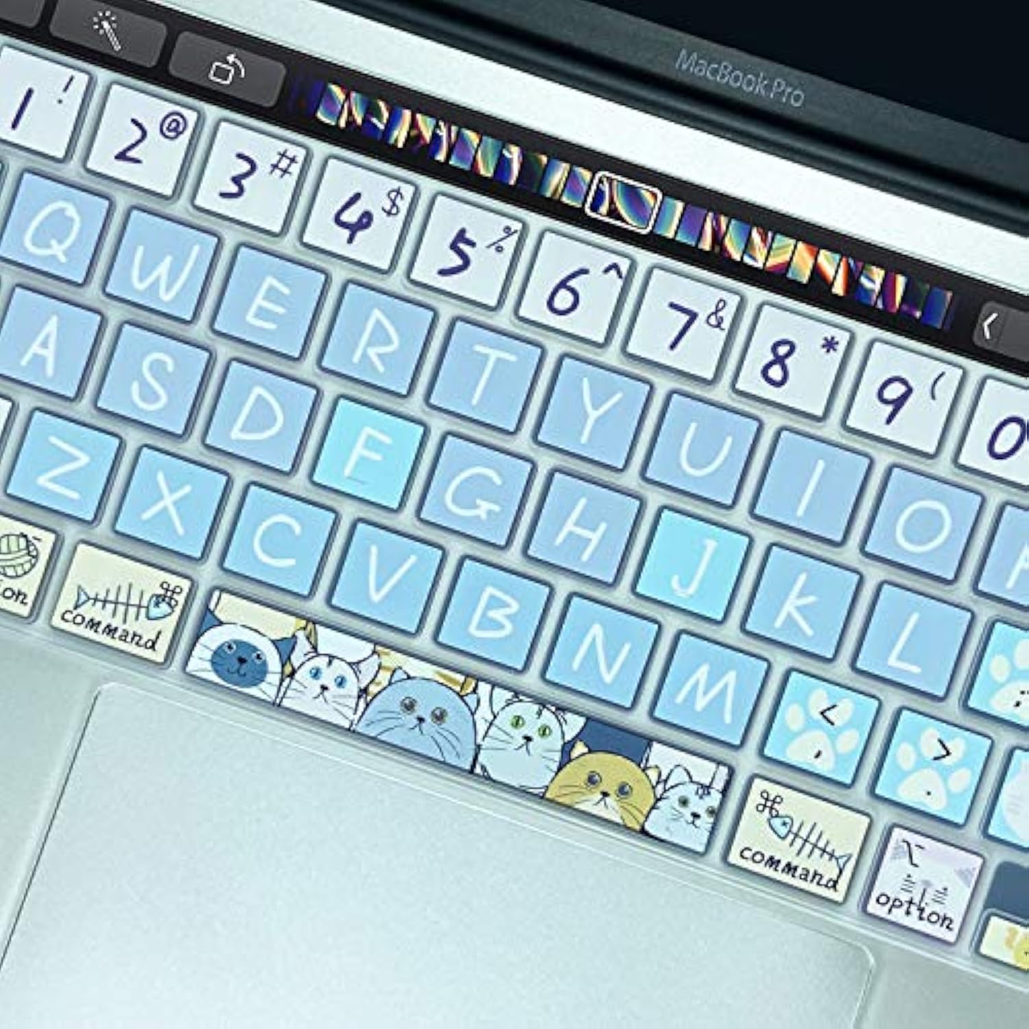 Silicone Keyboard Cover Skin For 2020-2022 Macbook Pro 13"(Model:A2338/A2289/A