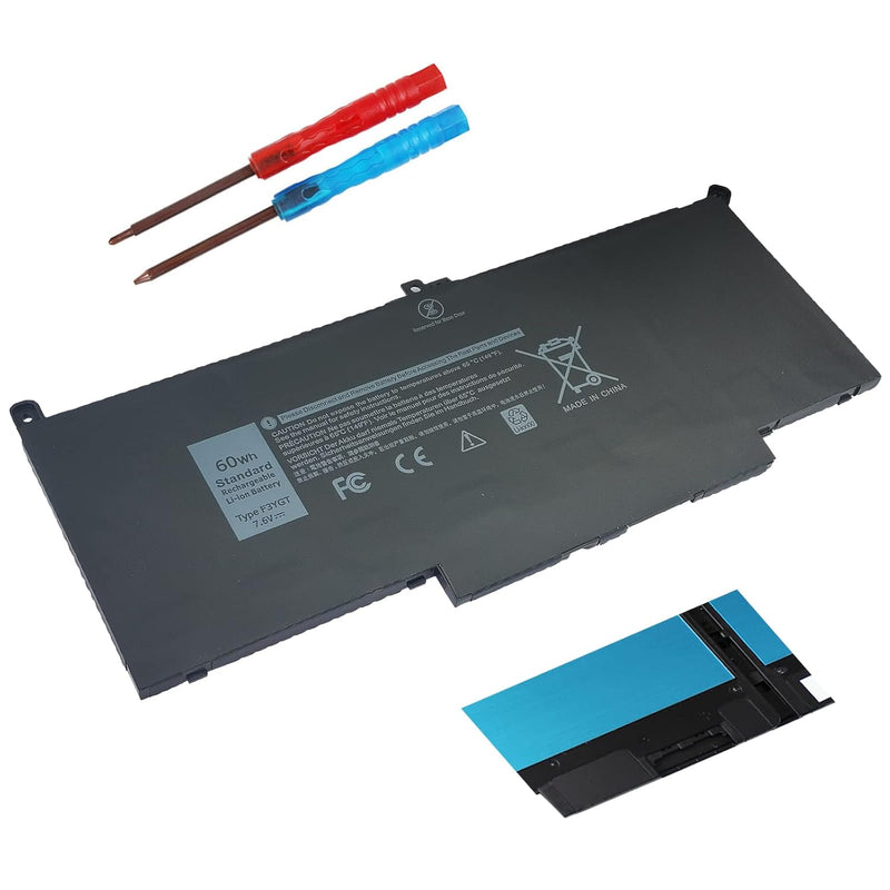 F3Ygt Laptop Battery, Dell Latitude 7480 7490 Battery Replacement For 12 7000