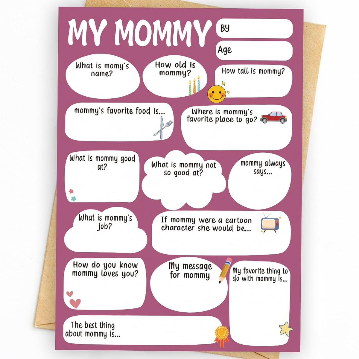 Funny Mothers Day Card & Gifts For Mom | Happy Mothers Day Card & Gifts From Son & Daughter