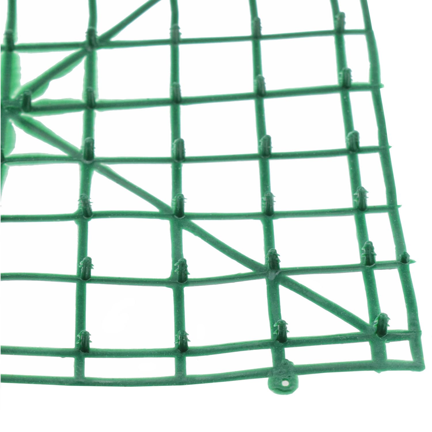 Artificial Flower Grille Panel 25X25 Cm Plastic Embedded Grid Suitable For Diy Wedding Arches Wall Decoration And Party Backgrounds Can Be Spliced With Plant Wall Bases 8Pcs