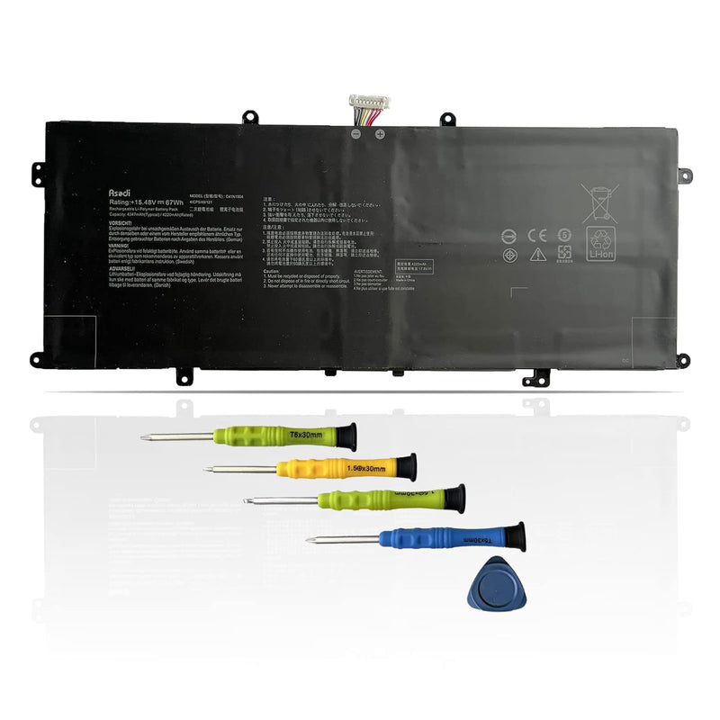 C41N1904 67Wh C41N1904-1 Laptop Battery Compatible With Asus Zenbook 13 Bx325J