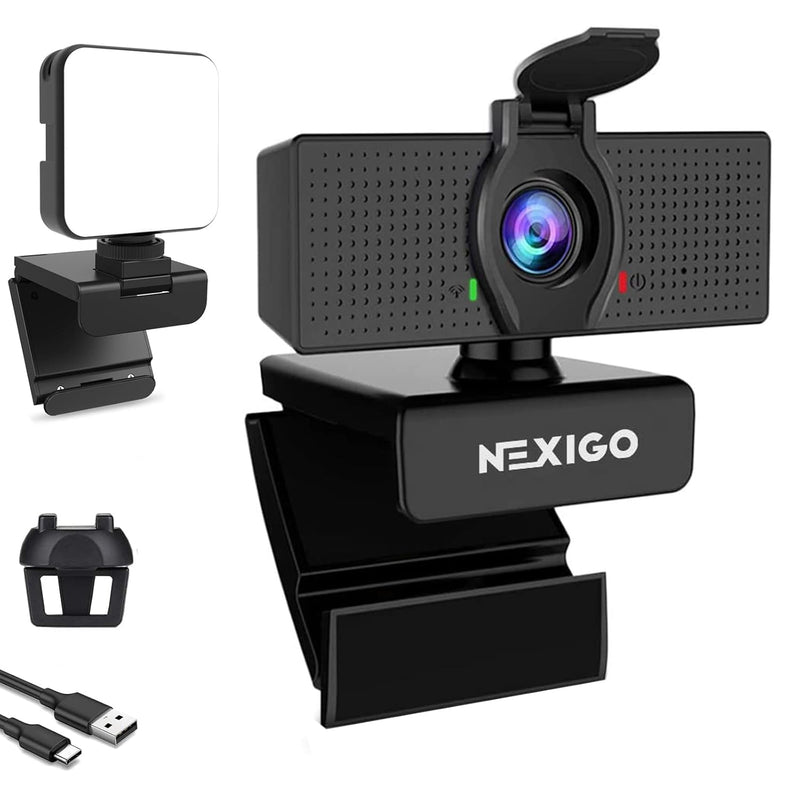 1080P Business Webcam Kits, N60 Hd Web Camera With Microphone And Privacy Cove