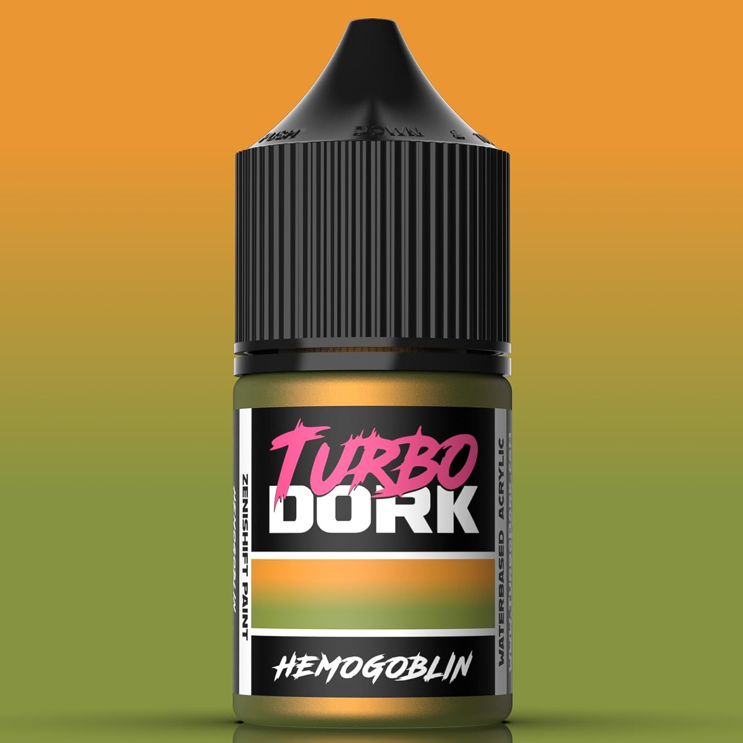 Hemogoblin Zenishift Acrylic Paint 22Ml Bottle - Water-Based Non-Toxic Metallic Color Shifting Paint