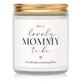 Mom To Be Gift, Pregnancy Gifts For Expecting Moms - Vanilla Scented Candle, Lovely New Mommy Gift, Expecting Mom Gifts, Mothers Day Present