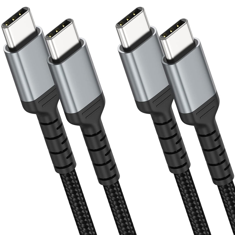 6Ft Usb-C To Usb-C Charging Cable, 2-Pack Usb 2.0 Type C To Type C Cable 60W/3