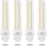 GX24Q LED Light Bulbs 4 Pack 12W 4000K Natural White 4 Pin CFL Replacement Ballast Bypass