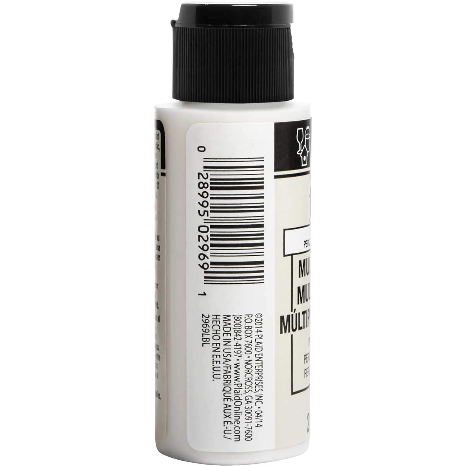 FolkArt multisurface pearl paint, 2 oz, White