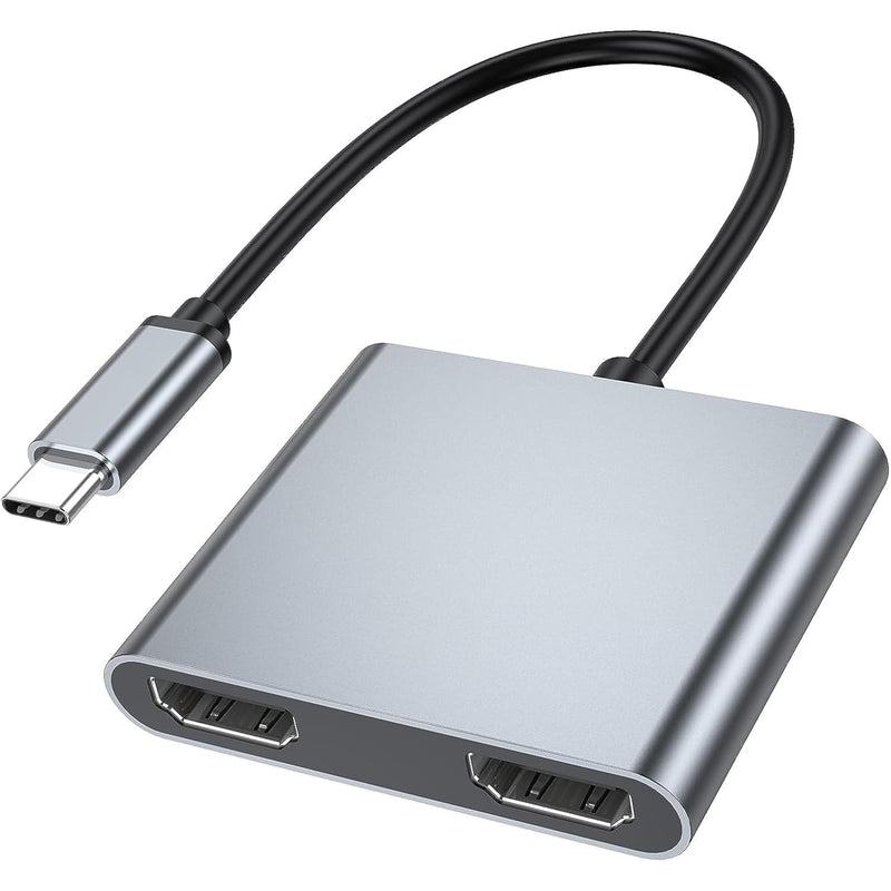 Usb C To Dual Hdmi Adapter,Type C To Hdmi Converter,Usb-C To Dual Monitors Ada