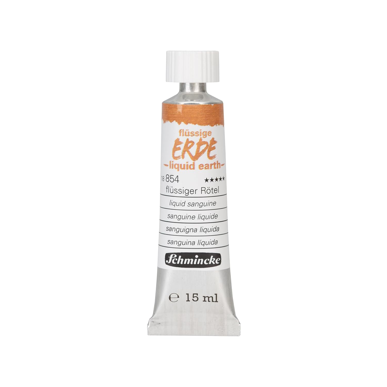 - Liquid Earth, Sanguine, 15 Ml, 18 854 00, For Painting, (Pre-) Drawing And Underpainting, Vegan