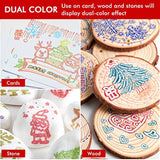 40 Pack Double Line Outline Permanent Markers, 20 Silver And 20 Gold Colors Squiggles Shimmer Markers Set, Self Outline Metallic Marker Pens For Drawing, Christmas Card, Diy Crafts