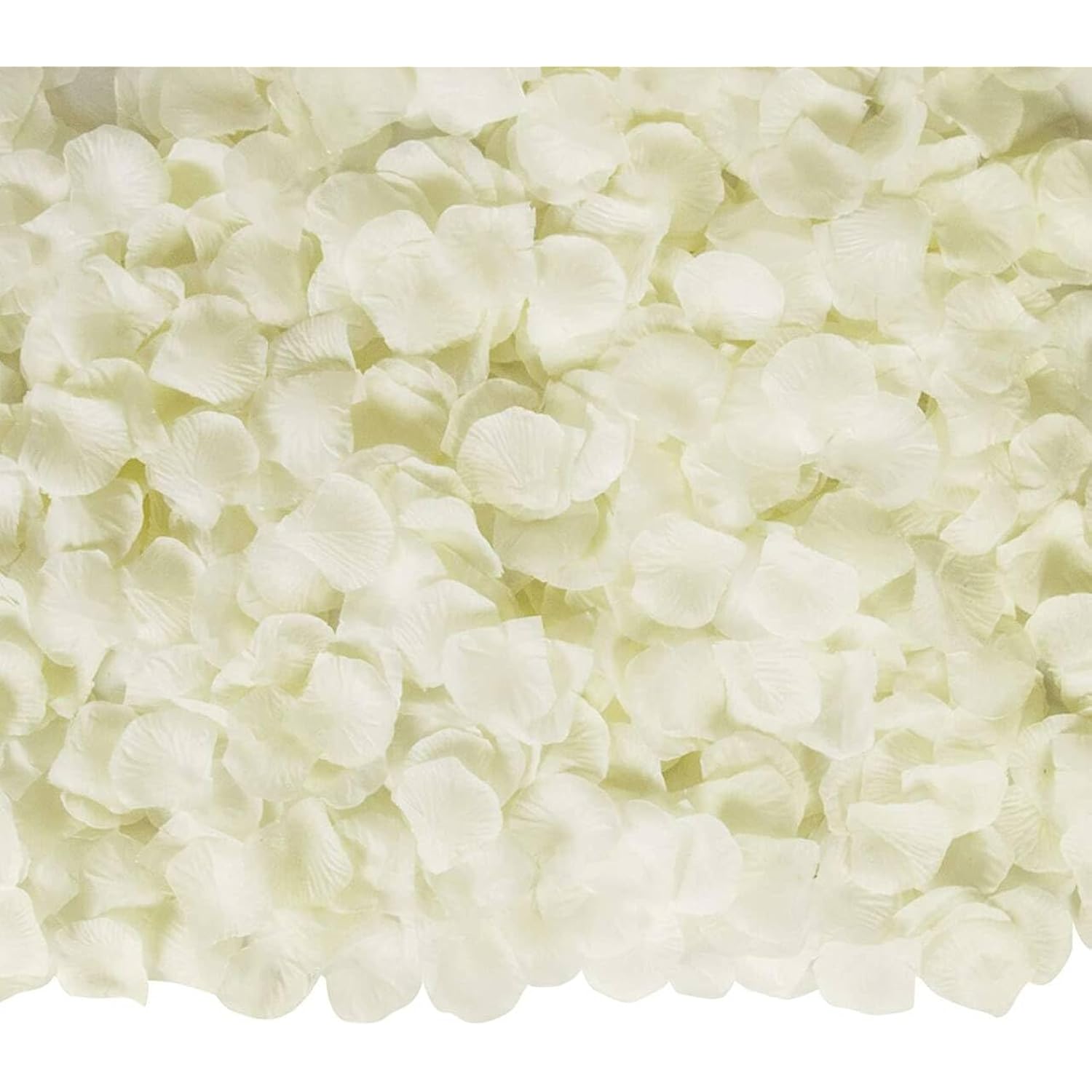 3000 Pcs Rose Petals Artificial Flowers For Valentine'S Wedding Decor Romantic Night Bridal Party Home Decorations, Ivory