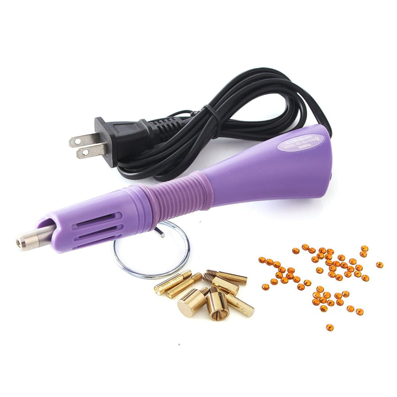 Hotfix Rhinestone Applicator 7 In 1 Professional Iron-On Hot Fix Wand Crystal