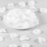 Rose Flower Petals White 1200Pcs Artificial Flowers Silk Rose Petals For Wedding Decoration Party Table Confetti Romantic Night Valentine'S Day
