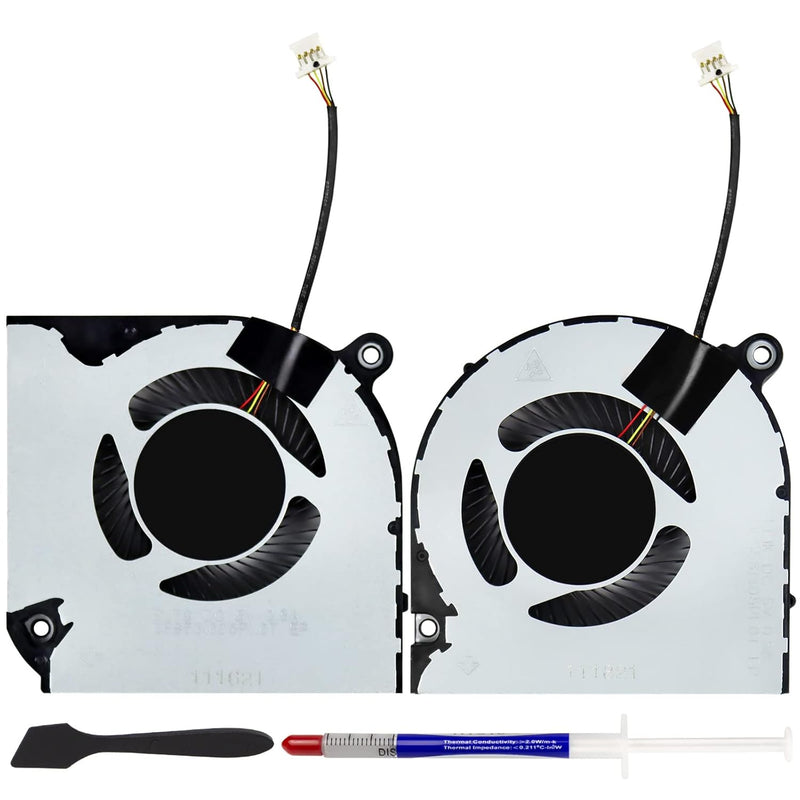 New Cpu+Gpu Cooling Fan Replacement For Nitro 5 An515-43, An515-54, An517-51,