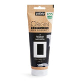 PEBEO Origin - Eco-designed High-viscosity Acrylic Paint - High Pigment Concentration for Intense Color and Excellent Lightfastness - 4.05 Fluid Ounces (120 ml) Tube - Ivory Black Hue